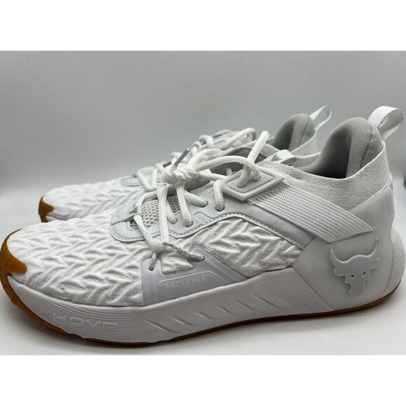 Under Armour Project Rock 6 White Training Shoe 3026534-100 Men\'s Size 12 main image 16